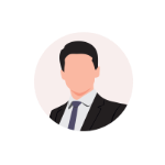 Client avatar - faceless founder in suit